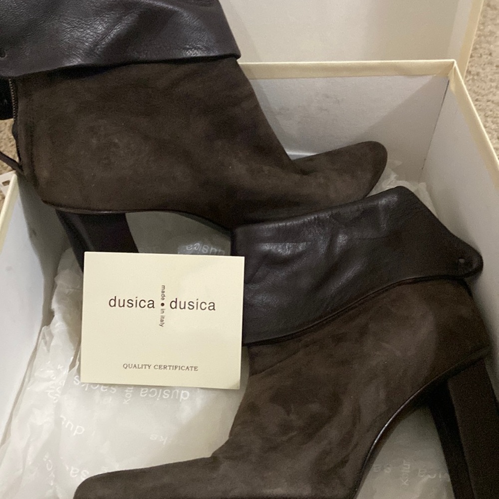 Dusica heel ankle boot